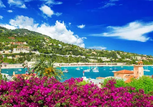 Nice coastline, South of France