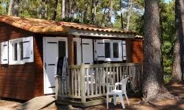 mobil home du camping Les Oyats